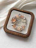 14. Slim Stackable Transparent Bead Bracelet