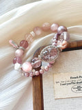 4.Vintage Floral Silver‑Plated Bracelet